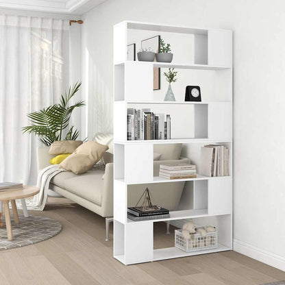 Libreria/Divisorio Stanza Bianco 100x24x188 cm