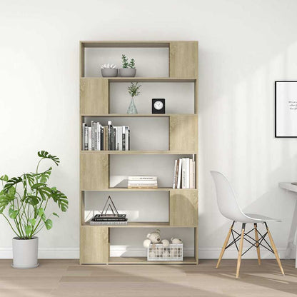 Libreria/Divisorio Stanza Rovere Sonoma 100x24x188 cm | homemem39