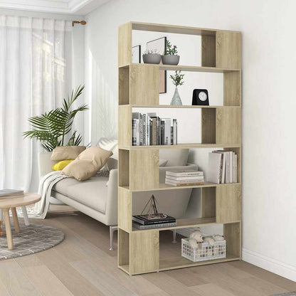 Libreria/Divisorio Stanza Rovere Sonoma 100x24x188 cm
