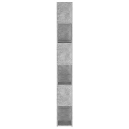 Libreria/Divisorio Stanza Grigio Cemento 100x24x188 cm