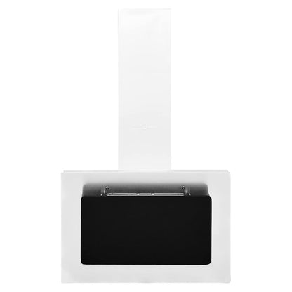 Cappa a Parete 60 cm in Acciaio Inox e Vetro Temperato Argento