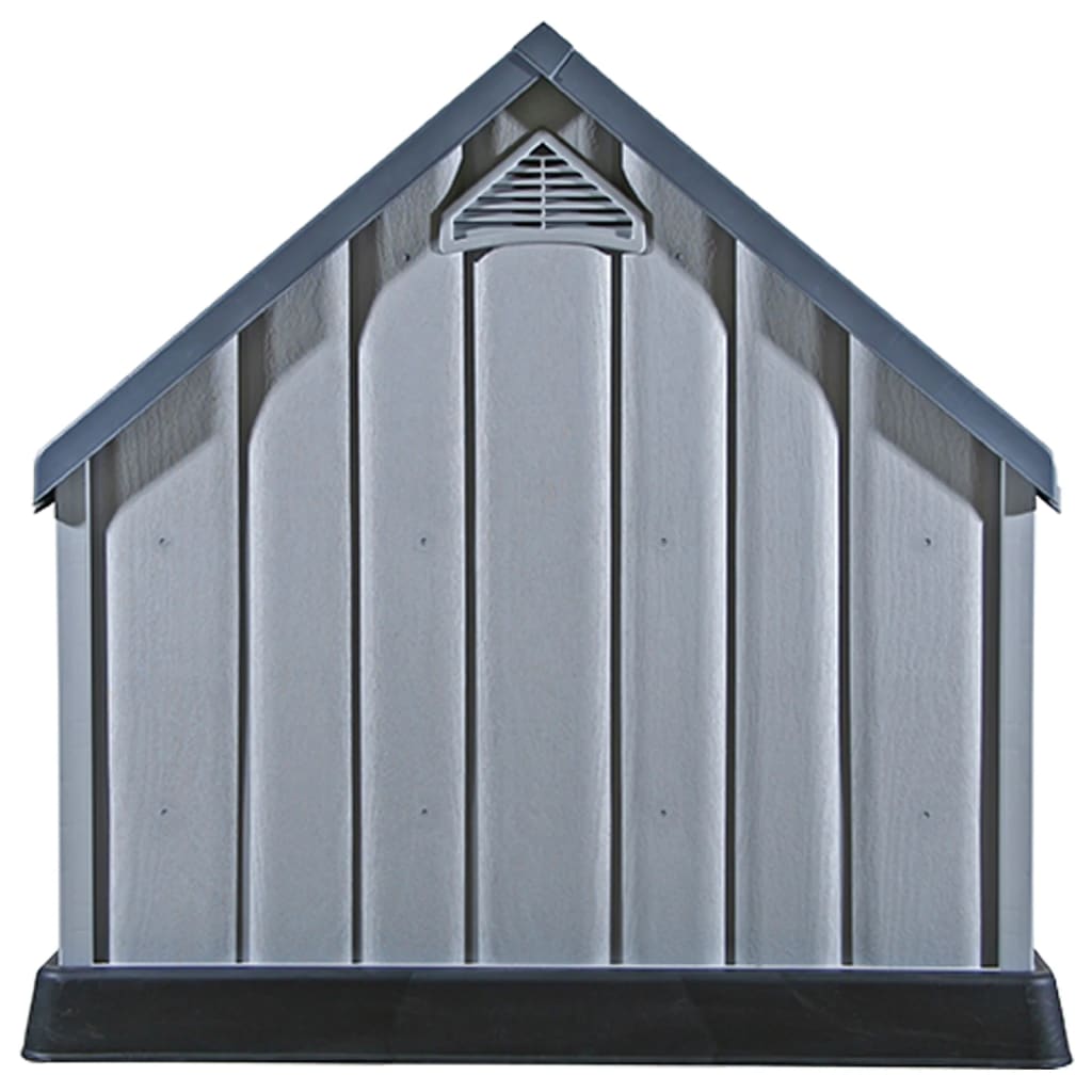 Cuccia per Cani Grigia 92x87x91 cm in Plastica | homemem39