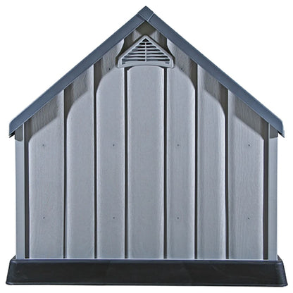 Cuccia per Cani Grigia 92x87x91 cm in Plastica | homemem39