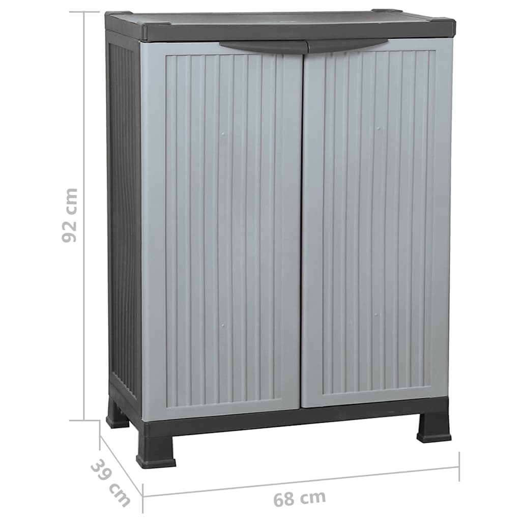 Armadietto in Plastica 68x39x92 cm