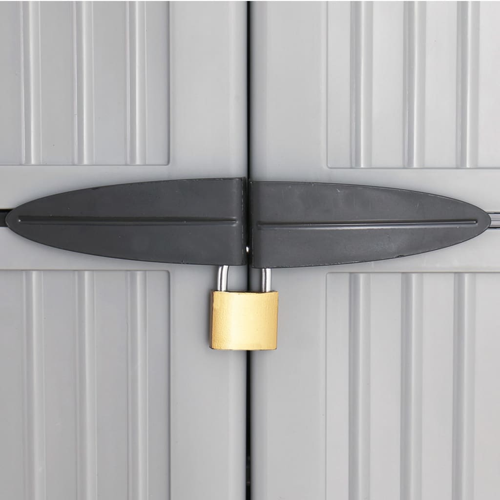 Armadietto in Plastica 68x39x171,5 cm - homemem39