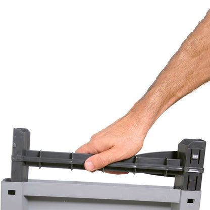 Armadietto in Plastica 68x39x171,5 cm - homemem39