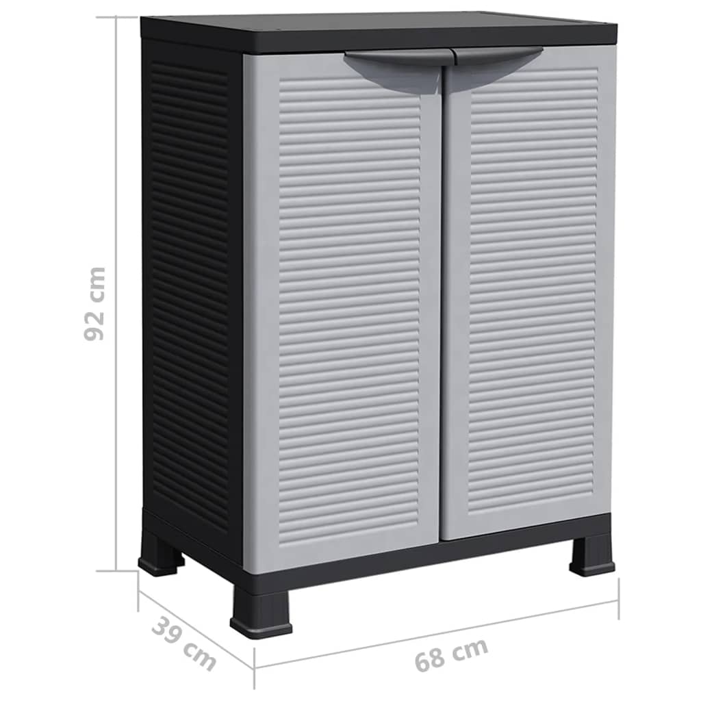 Armadietto in Plastica 68x39x92 cm | homemem39