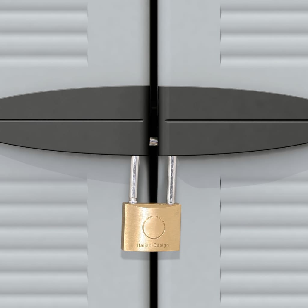 Armadietto in Plastica 68x39x171,5 cm - homemem39