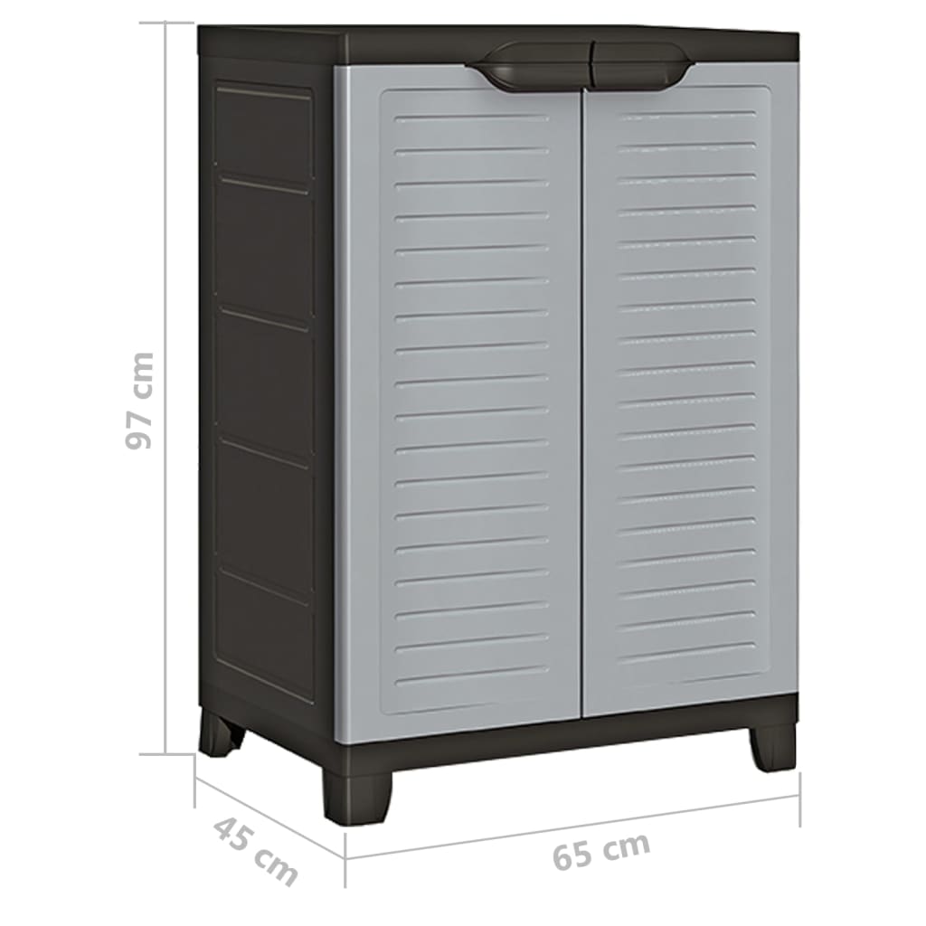 Armadietto in Plastica 65x45x97 cm | homemem39