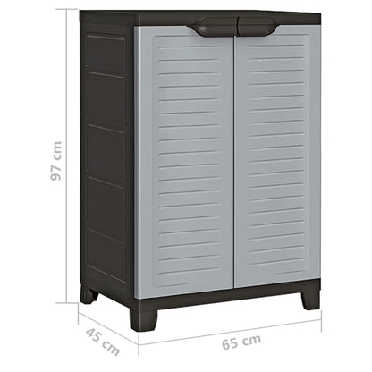 Armadietto in Plastica 65x45x97 cm | homemem39
