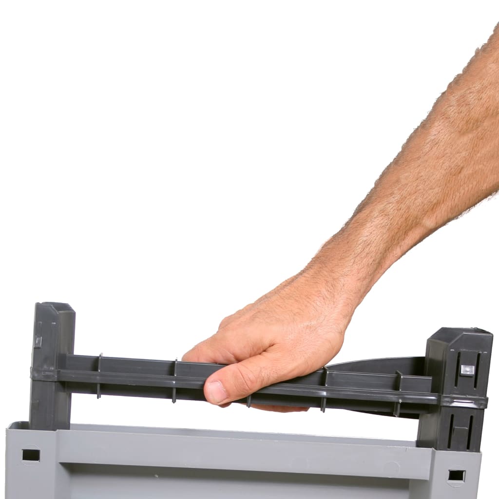 Armadietto in Plastica 65x45x181 cm - homemem39