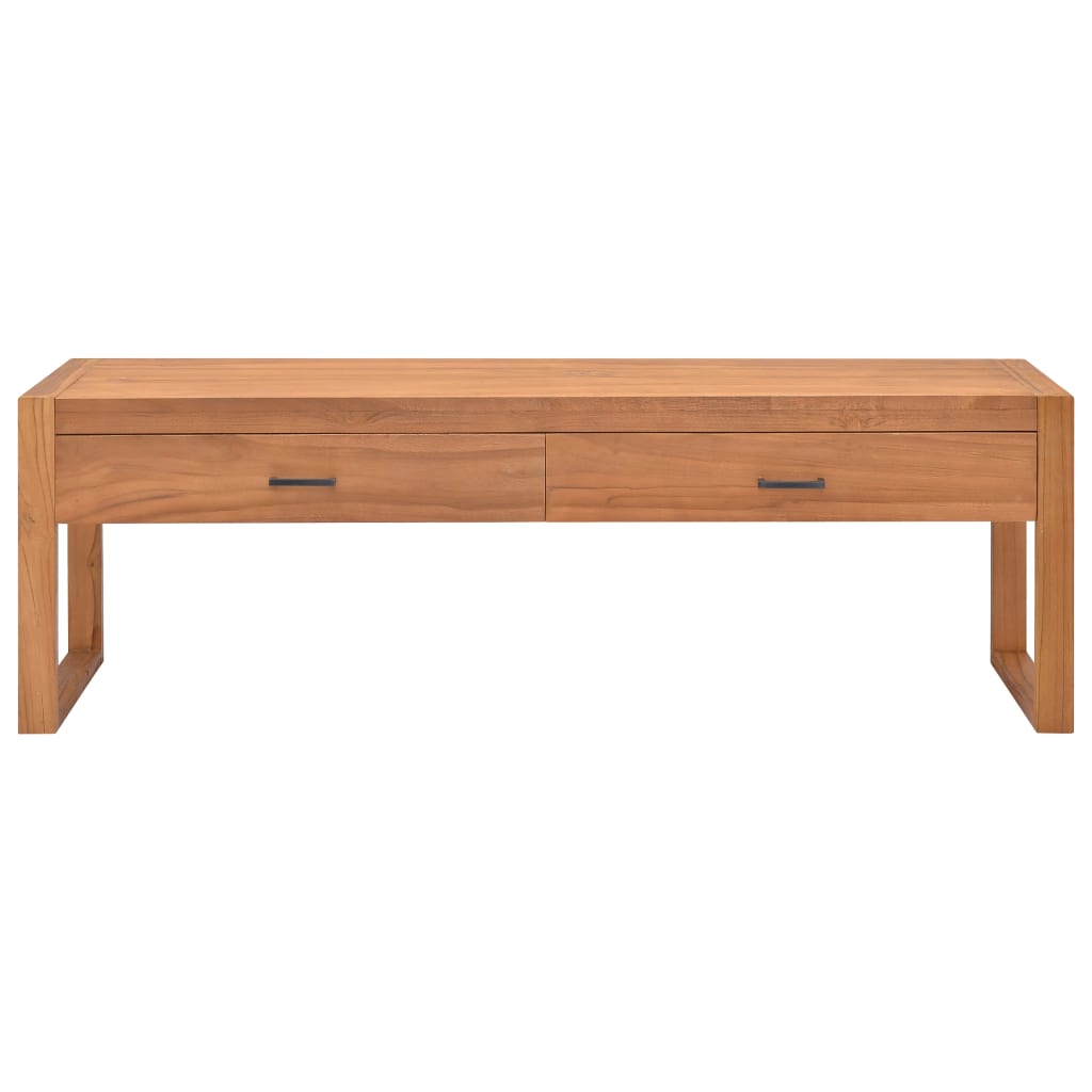 Mobile Porta TV 120x40x45 cm in Legno Massello di Teak | homemem39