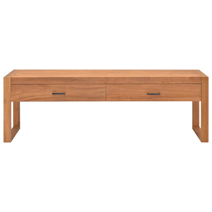 Mobile Porta TV 120x40x45 cm in Legno Massello di Teak | homemem39