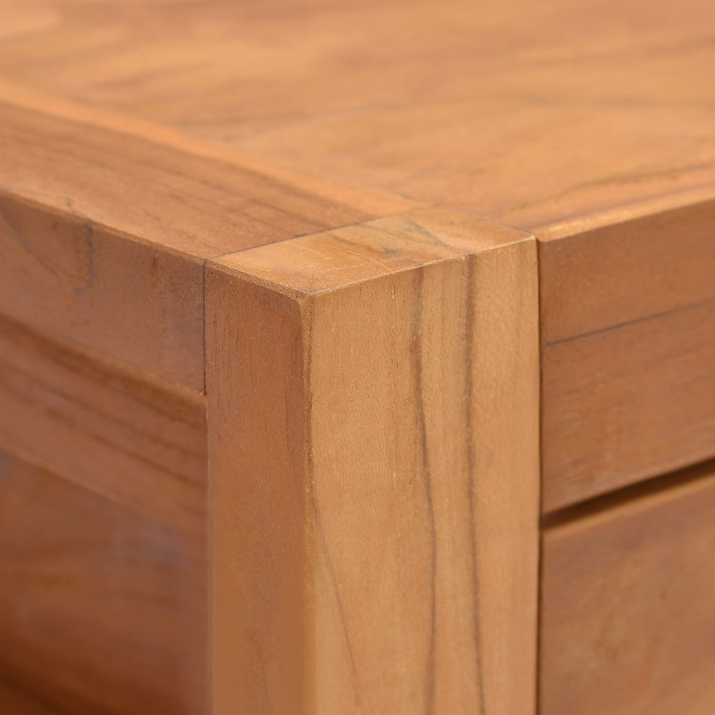 Mobile Porta TV 120x40x45 cm in Legno Massello di Teak | homemem39