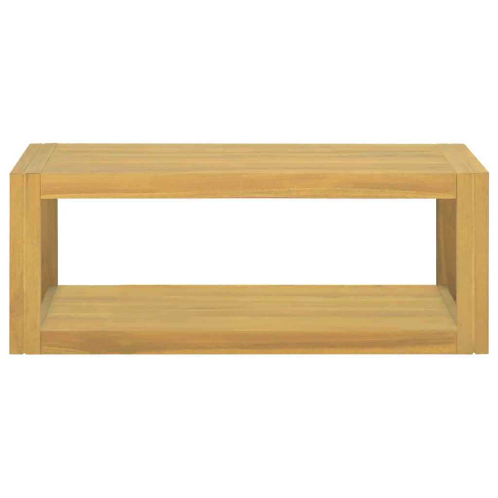 Mobile da Bagno a Parete 90x45x35 cm in Legno Massello di Teak | homemem39