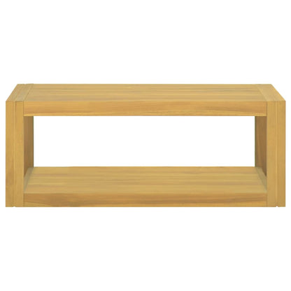 Mobile da Bagno a Parete 90x45x35 cm in Legno Massello di Teak | homemem39