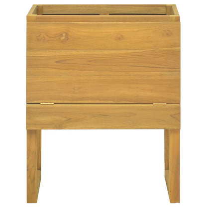 Mobile da Bagno 60x40x75 cm in Legno Massello di Teak - homemem39