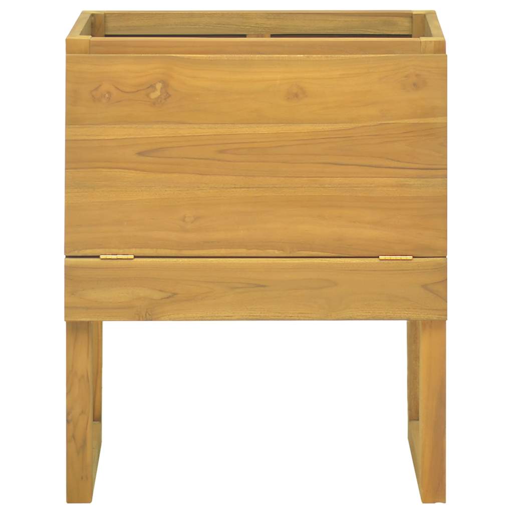 Mobile da Bagno 60x40x75 cm in Legno Massello di Teak