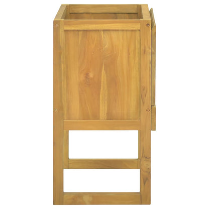 Mobile da Bagno 60x40x75 cm in Legno Massello di Teak