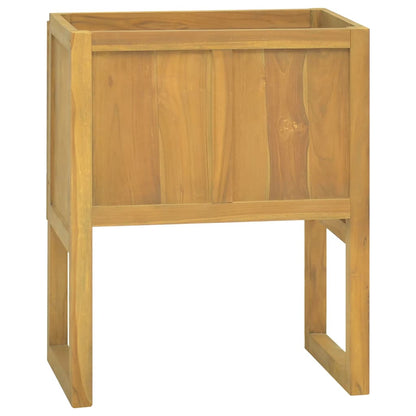 Mobile da Bagno 60x40x75 cm in Legno Massello di Teak - homemem39