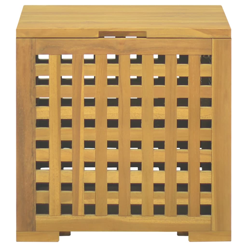 Scatola per Corde 40x40x40 cm in Legno Massello di Teak | homemem39