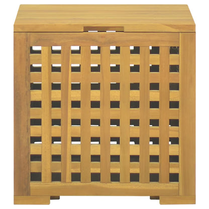 Scatola per Corde 40x40x40 cm in Legno Massello di Teak | homemem39