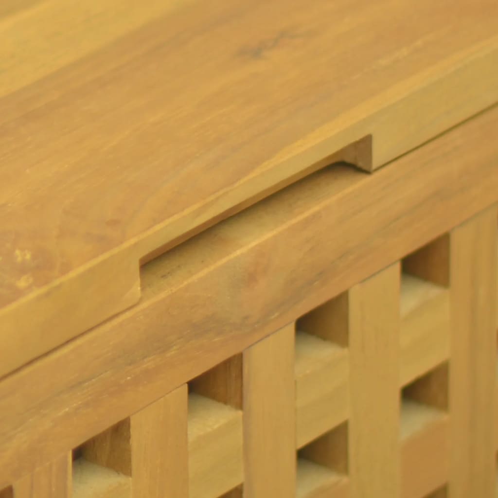 Scatola per Corde 40x40x40 cm in Legno Massello di Teak | homemem39