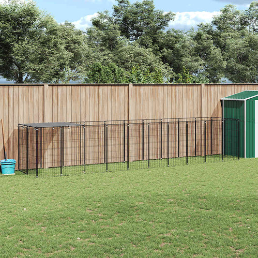 Black Dog Cage 6.05 m² in Steel