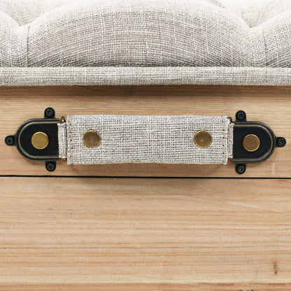 Cassapanca 110 cm in Legno Massello di Abete