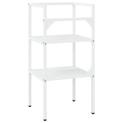 Struttura per Lavabo da Bagno Bianca 40x38x83 cm in Ferro | homemem39