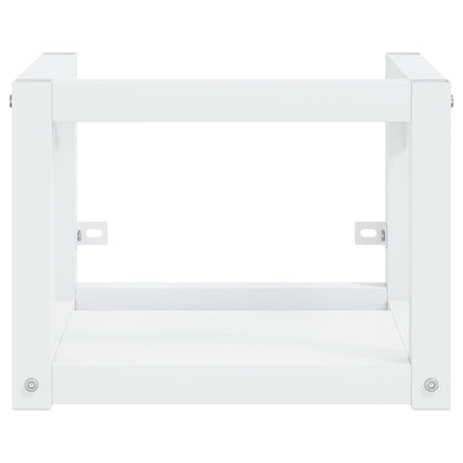 Struttura per Lavabo a Parete Bianca 40x38x31 cm in Ferro | homemem39