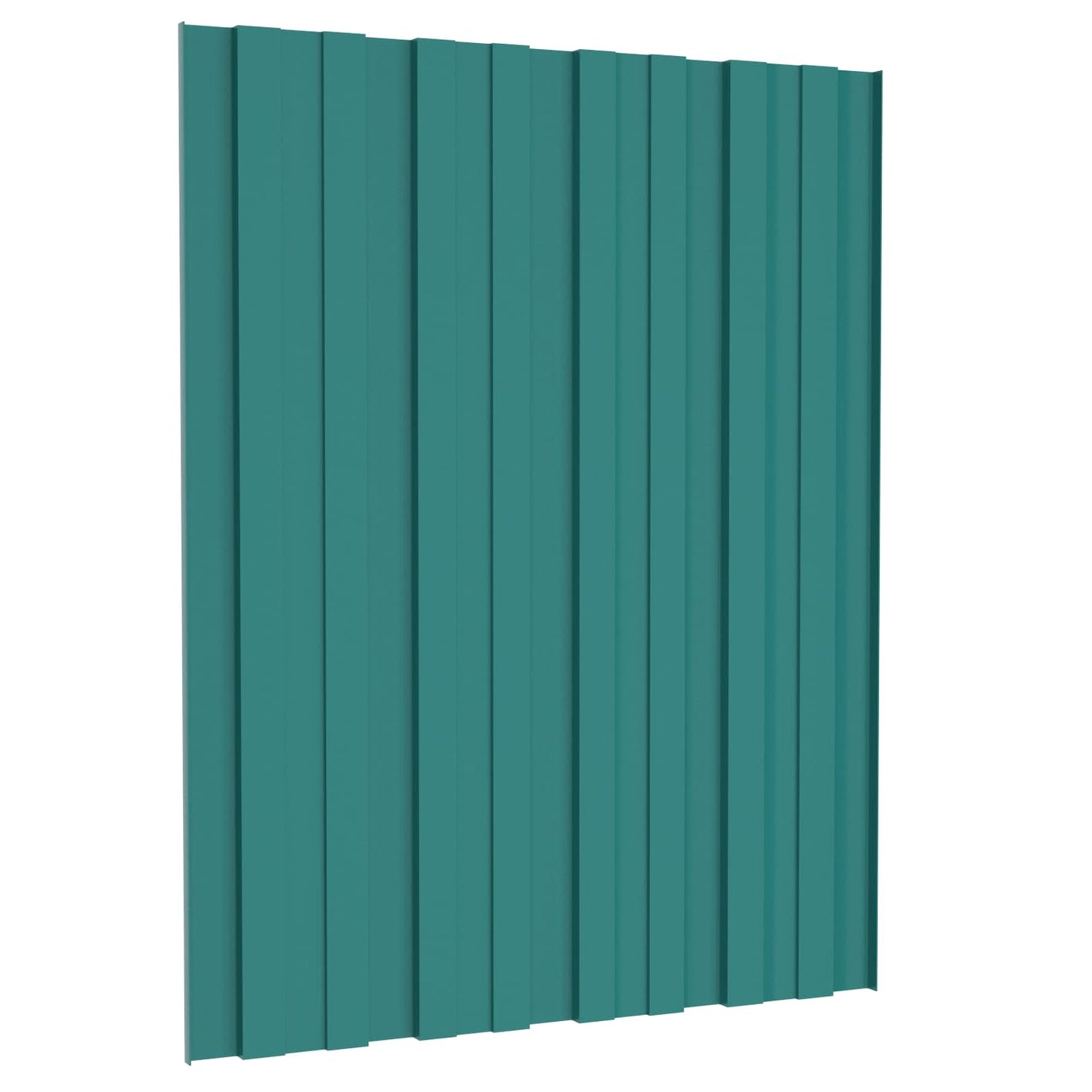 Pannello per tetto 36 pcs Verde 60 x 45 cm Acciaio zincato