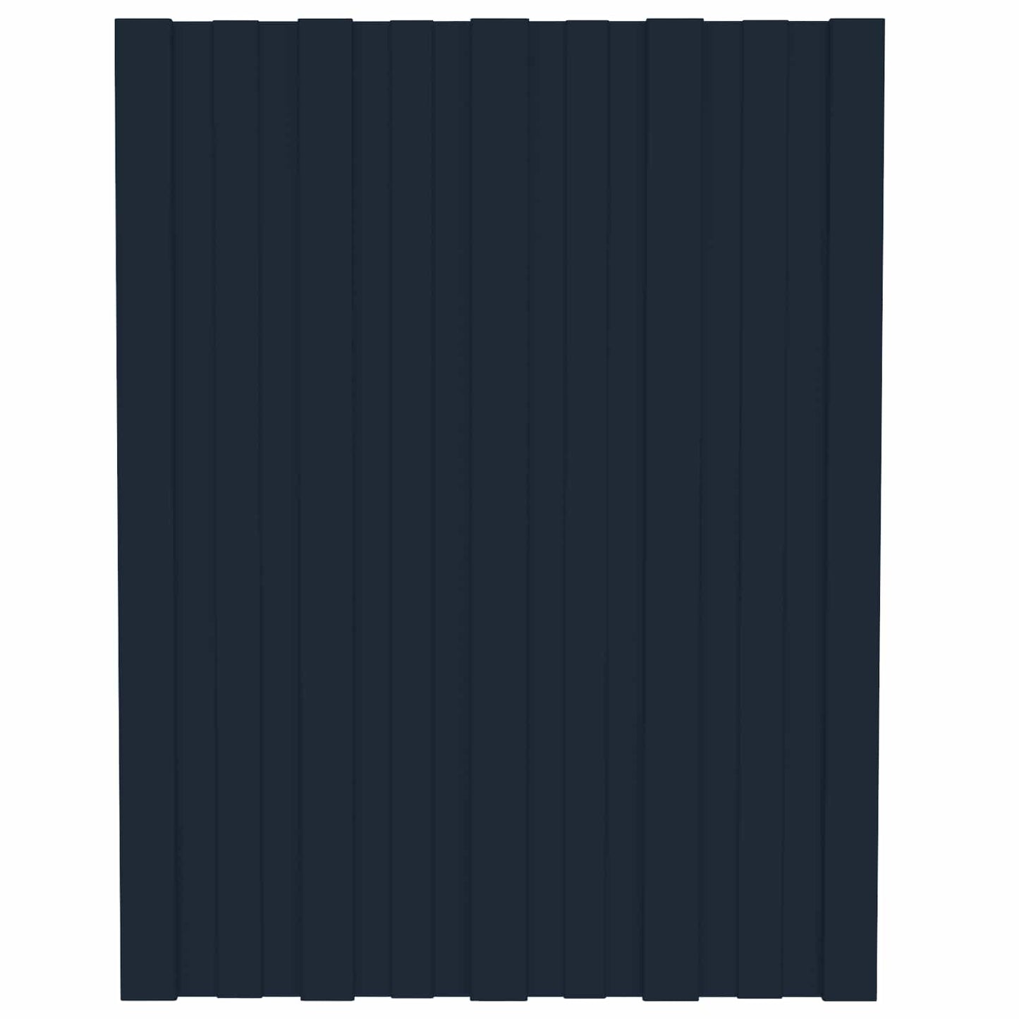 Pannello per tetto 12 pcs Antracite 60 x 45 cm Acciaio zincato | homemem39