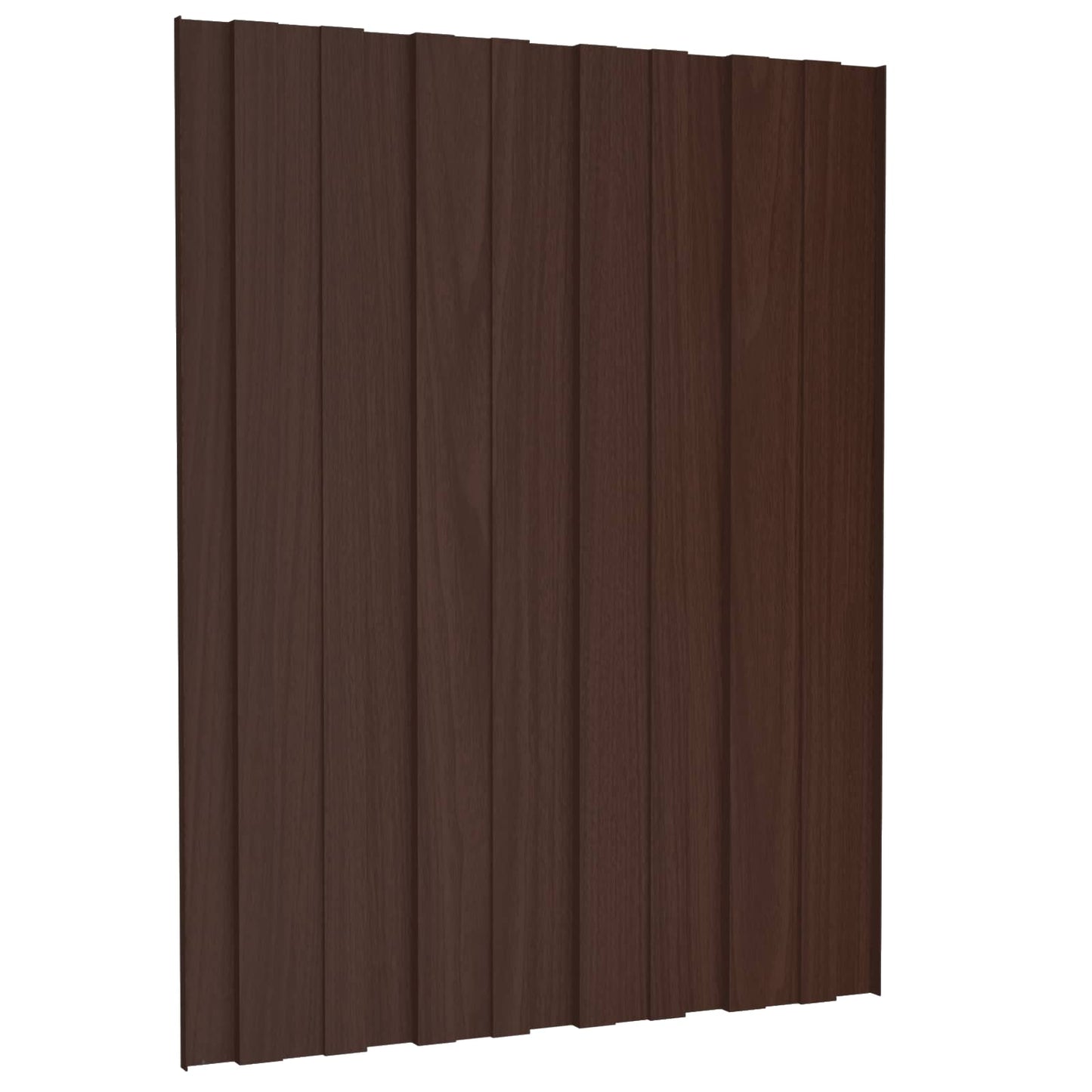 Pannello per tetto 36 pcs Marrone 60 x 45 cm Acciaio zincato | homemem39