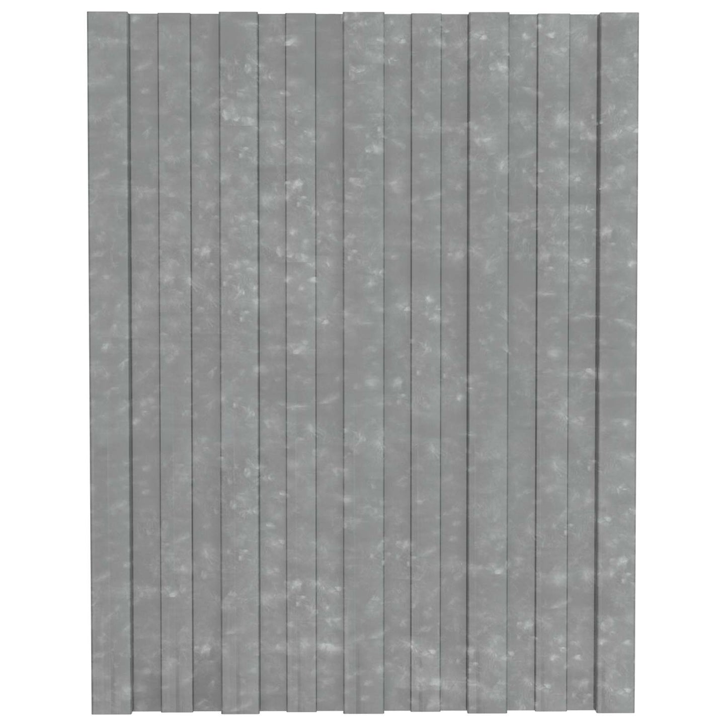 Pannello per tetto 36 pcs Argento 60 x 45 cm Acciaio zincato