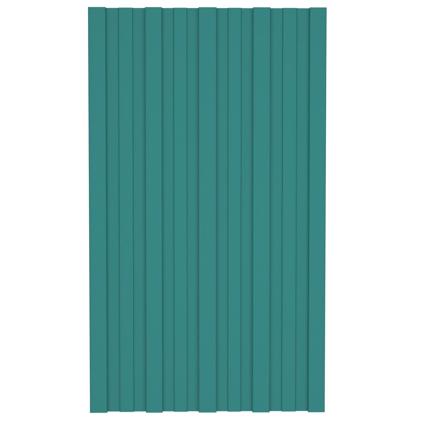 Pannello per tetto 36 pcs Verde 80 x 45 cm Acciaio zincato | homemem39
