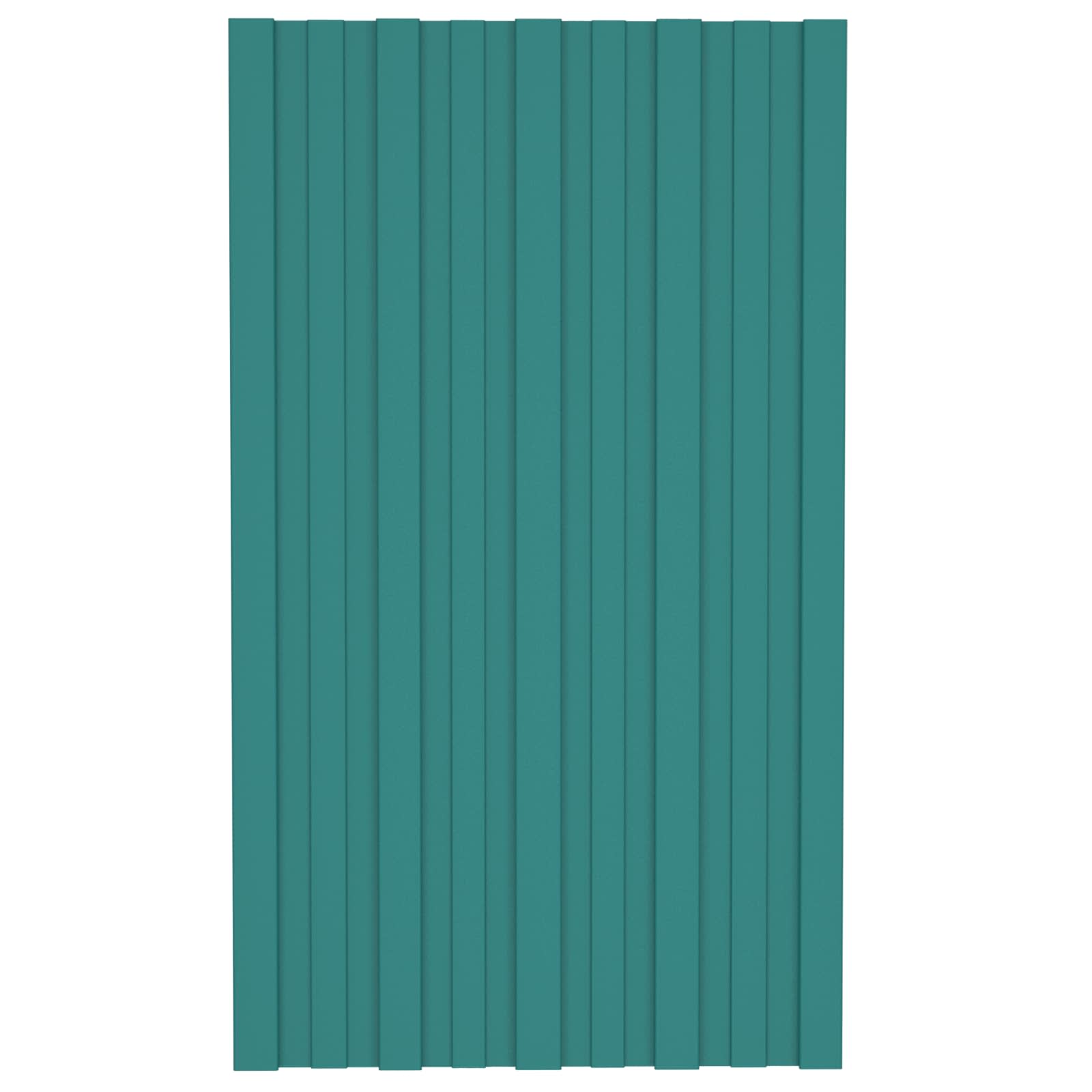 Pannello per tetto 36 pcs Verde 80 x 45 cm Acciaio zincato | homemem39
