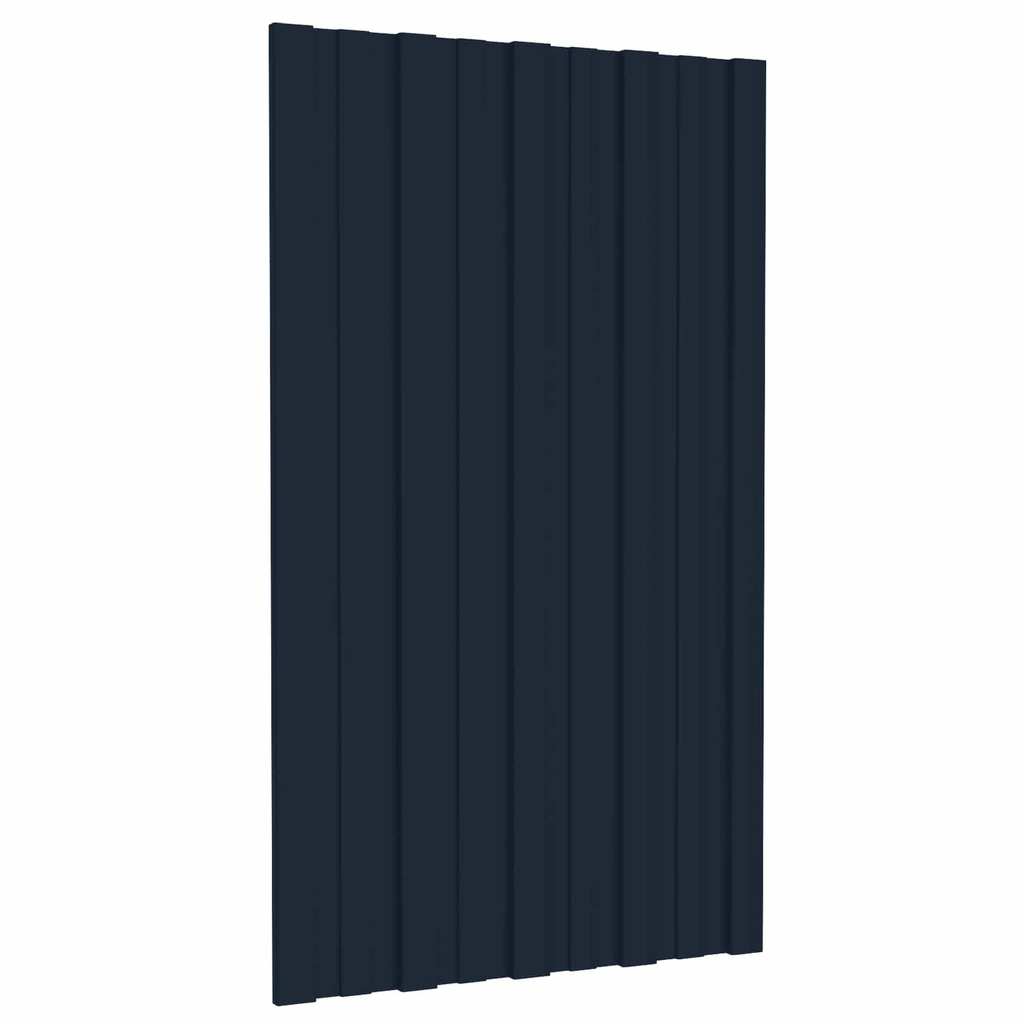 Pannello per tetto 12 pcs Antracite 80 x 45 cm Acciaio zincato | homemem39