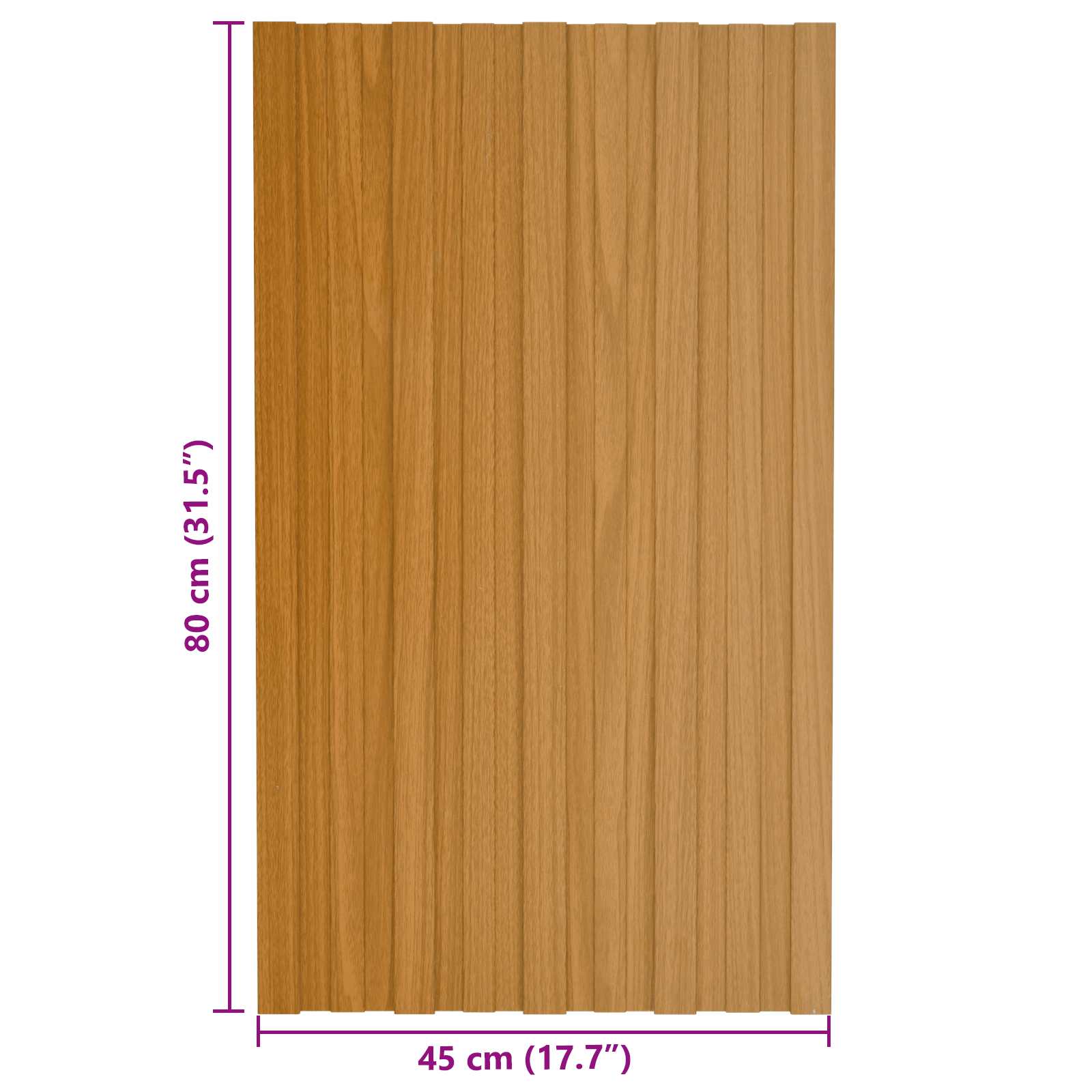 Pannello per tetto 36 pcs Naturale 80 x 45 cm Acciaio zincato | homemem39