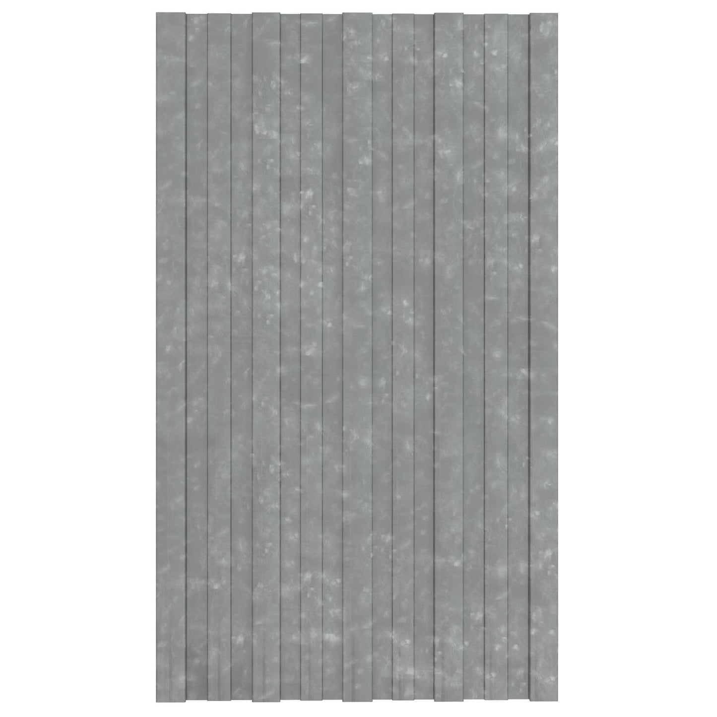 Pannello per tetto 12 pcs Argento 80 x 45 cm Acciaio zincato | homemem39