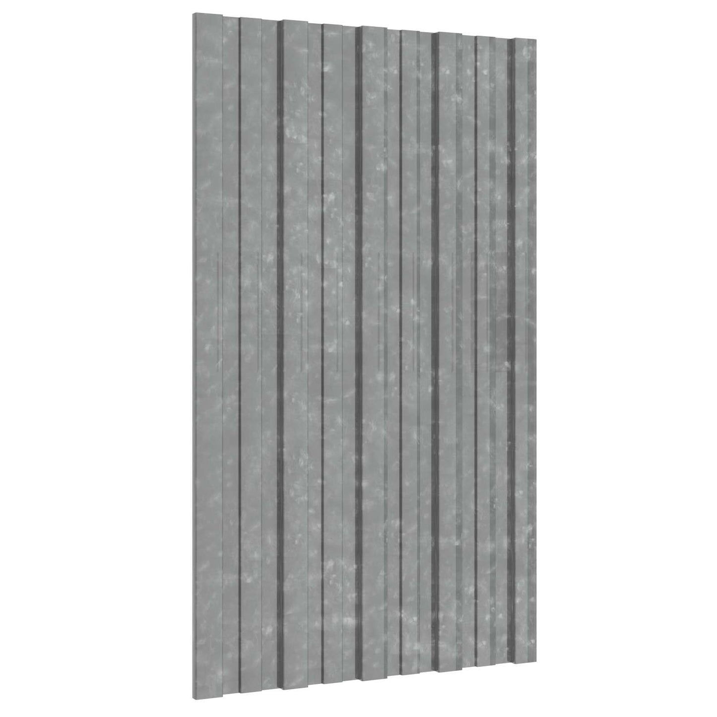 Pannello per tetto 36 pcs Argento 80 x 45 cm Acciaio zincato | homemem39