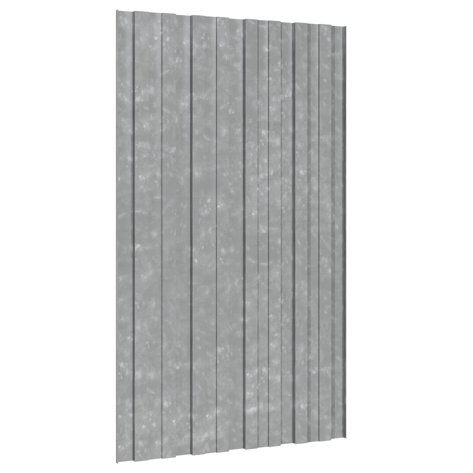 Pannello per tetto 36 pcs Argento 80 x 45 cm Acciaio zincato | homemem39