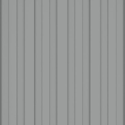 Pannelli da Tetto 36 pz in Acciaio Zincato Grigio 100x45 cm - homemem39