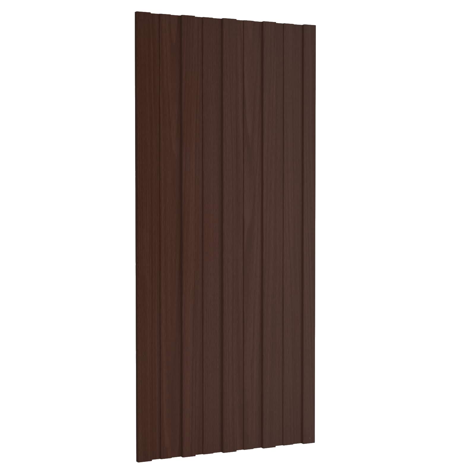 Pannello per tetto 12 pcs Marrone 100 x 45 cm Acciaio zincato | homemem39