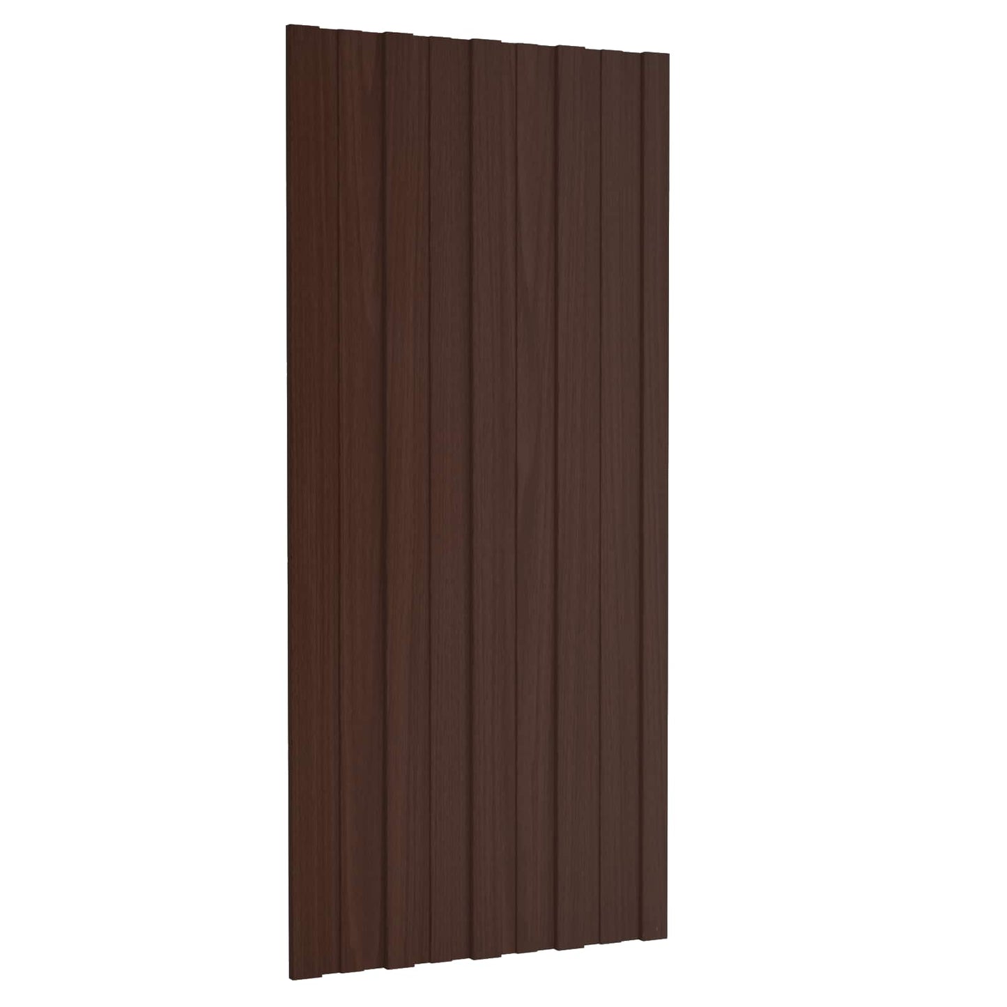 Pannello per tetto 36 pcs Marrone 100 x 45 cm Acciaio zincato | homemem39