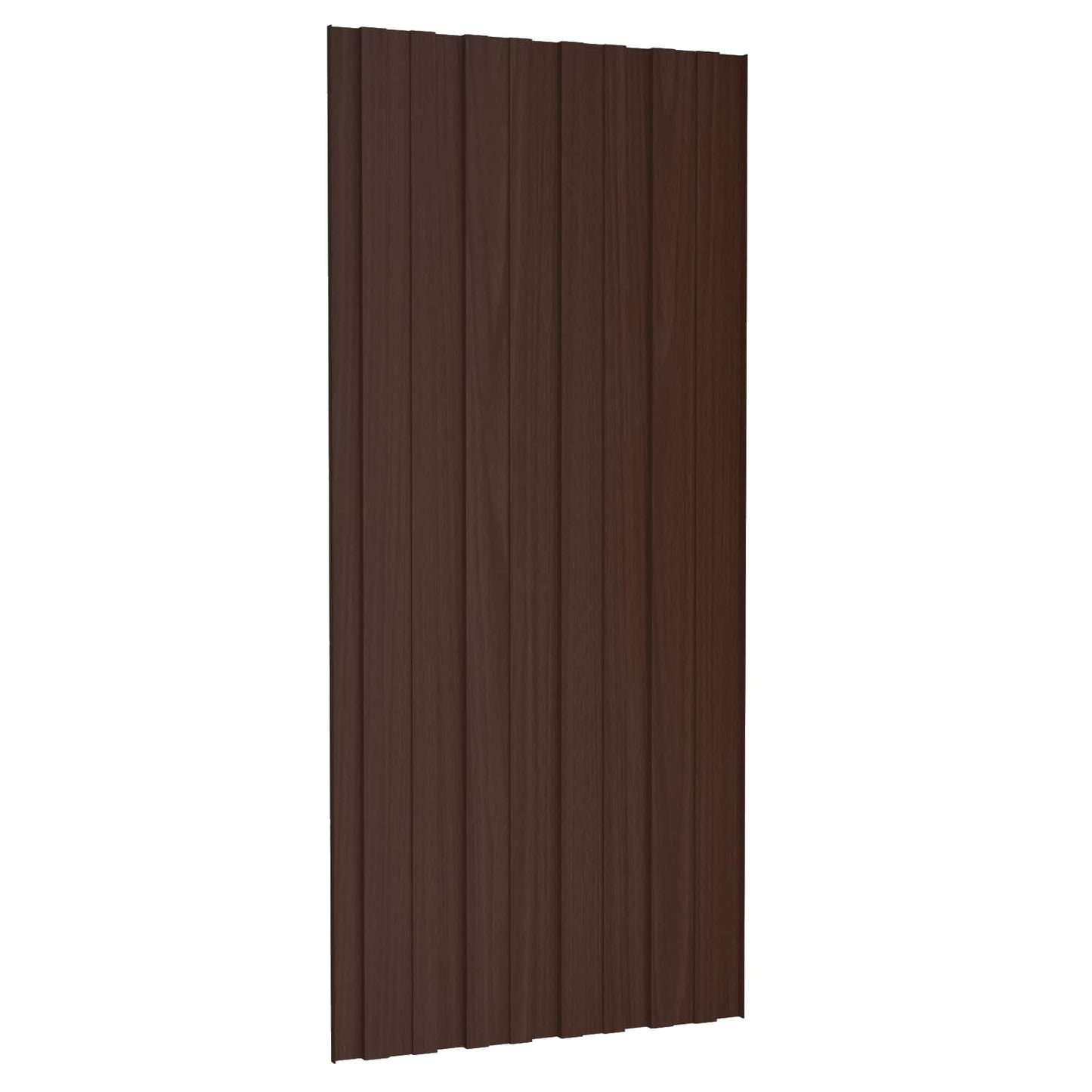 Pannello per tetto 36 pcs Marrone 100 x 45 cm Acciaio zincato | homemem39