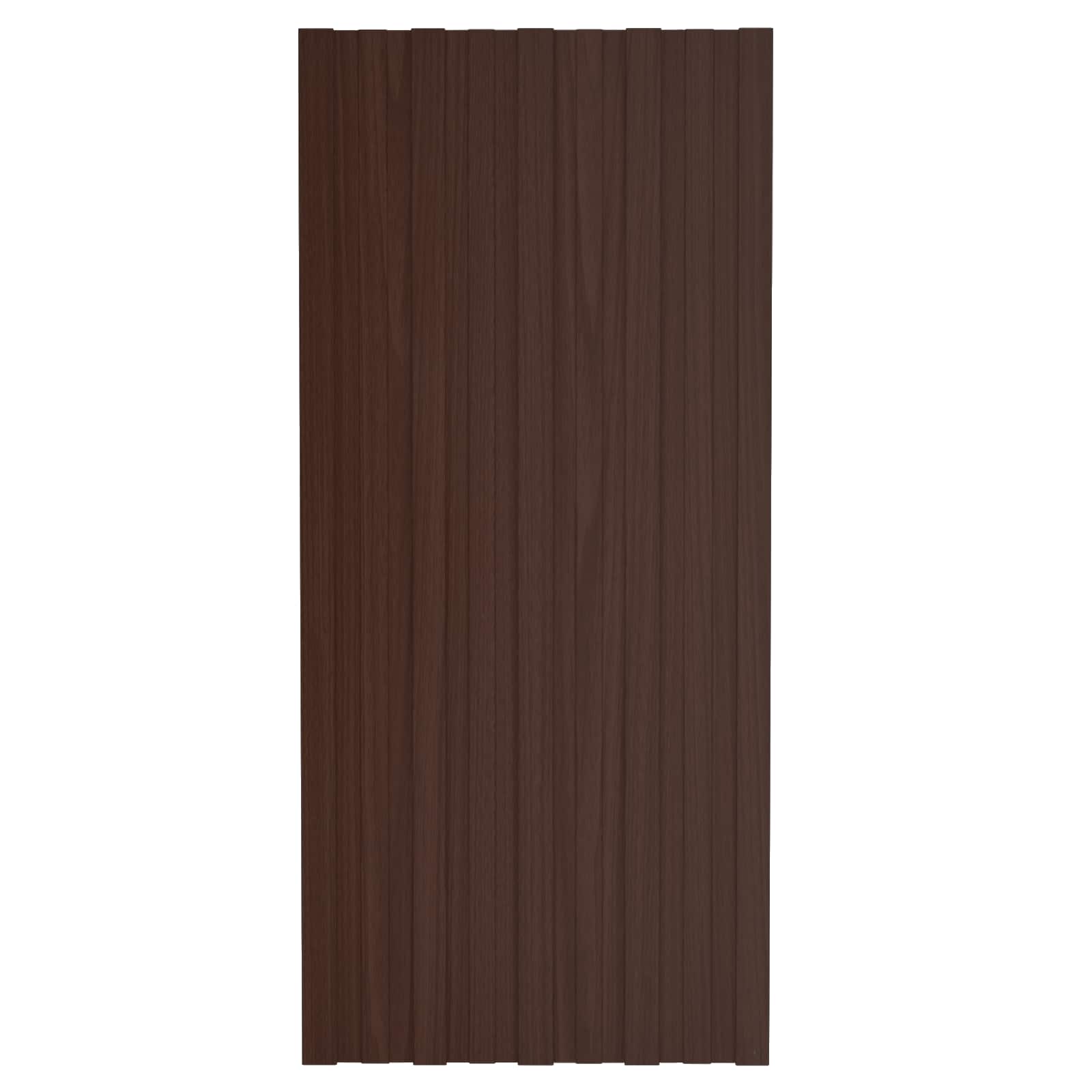 Pannello per tetto 36 pcs Marrone 100 x 45 cm Acciaio zincato | homemem39