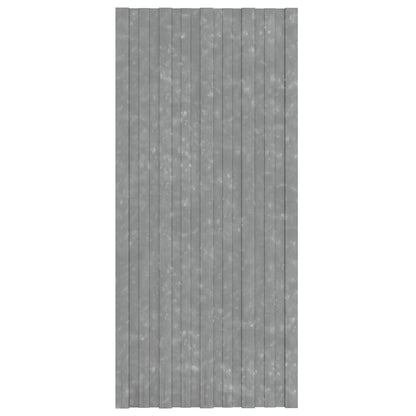 Pannello per tetto 12 pcs Argento 100 x 45 cm Acciaio zincato