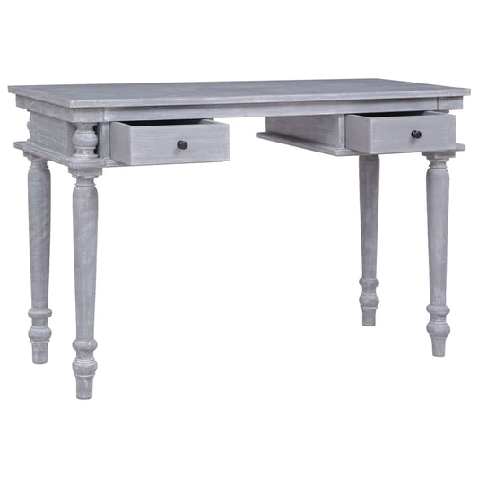 Scrivania 115x50x78 cm in Legno Massello di Mogano - homemem39