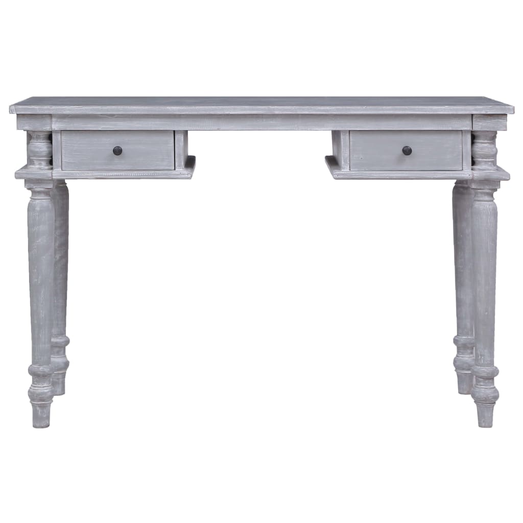 Scrivania 115x50x78 cm in Legno Massello di Mogano - homemem39